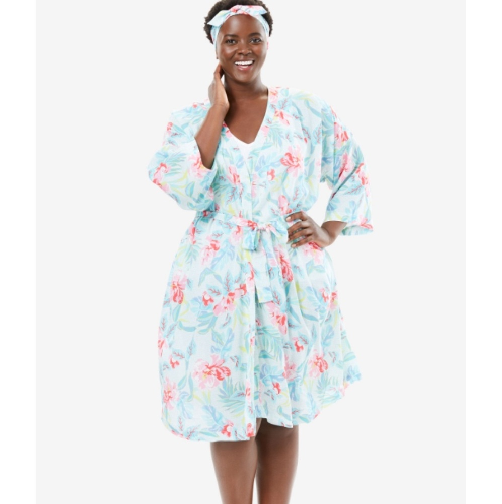 Robe and Matching Head Band